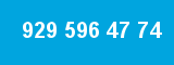 929 596 47 74